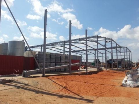 Pavilhões — Angola